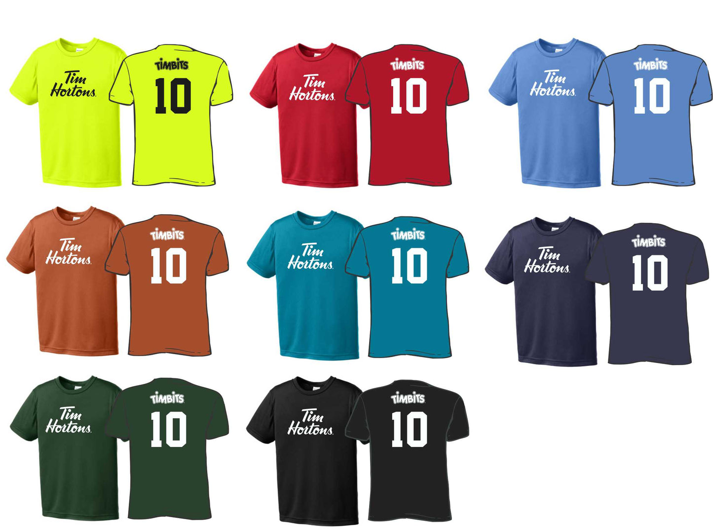 Timbits Soccer Jerseys